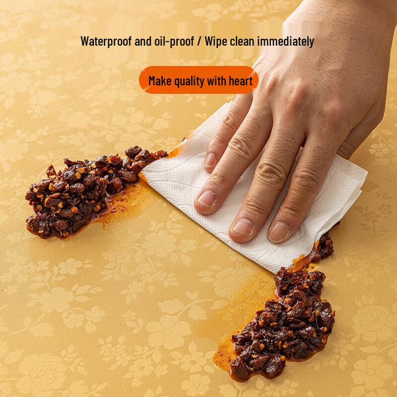 Yushuiyao Waterproof Wipeable Table Cover