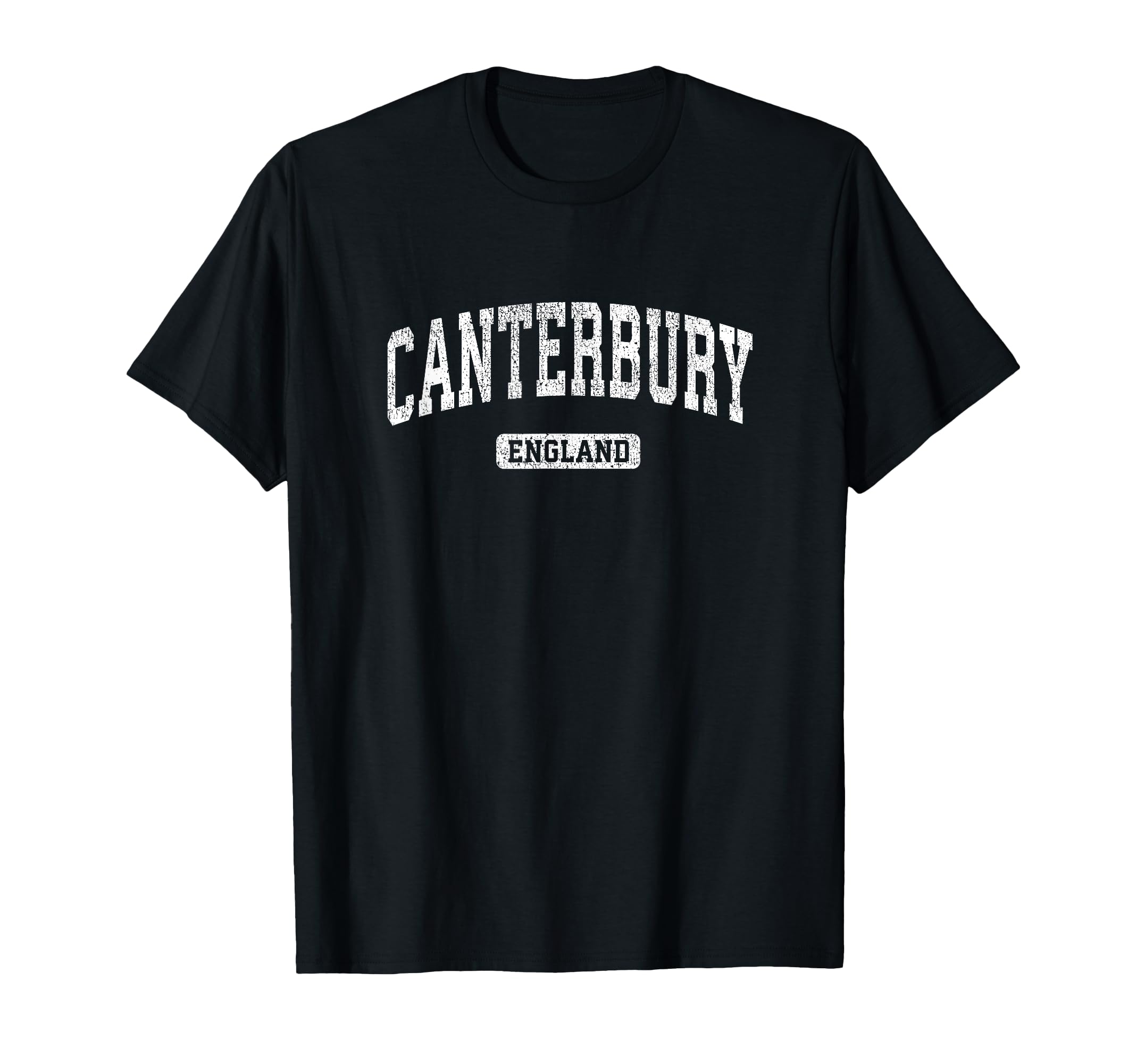 

Canterbury England vintage sports design. T-shirt чорний