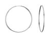 Silver Hoop Earrings Hanging 2.2cm Hoops 22mm Thick 1.8mm Silver 925