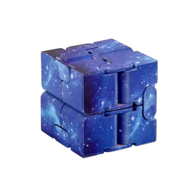Creatieve Oneindige Kubus Magische Kubus Kantoor Flip Kubus Puzzel Fidget Speelgoed Autisme Anti Stress Verlichting Stop Stressverlichter Autisme Speelgoed