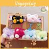 Colorful Wow Original Meow Plush Keychain Delightful Doll Machine Keychain Everyone For