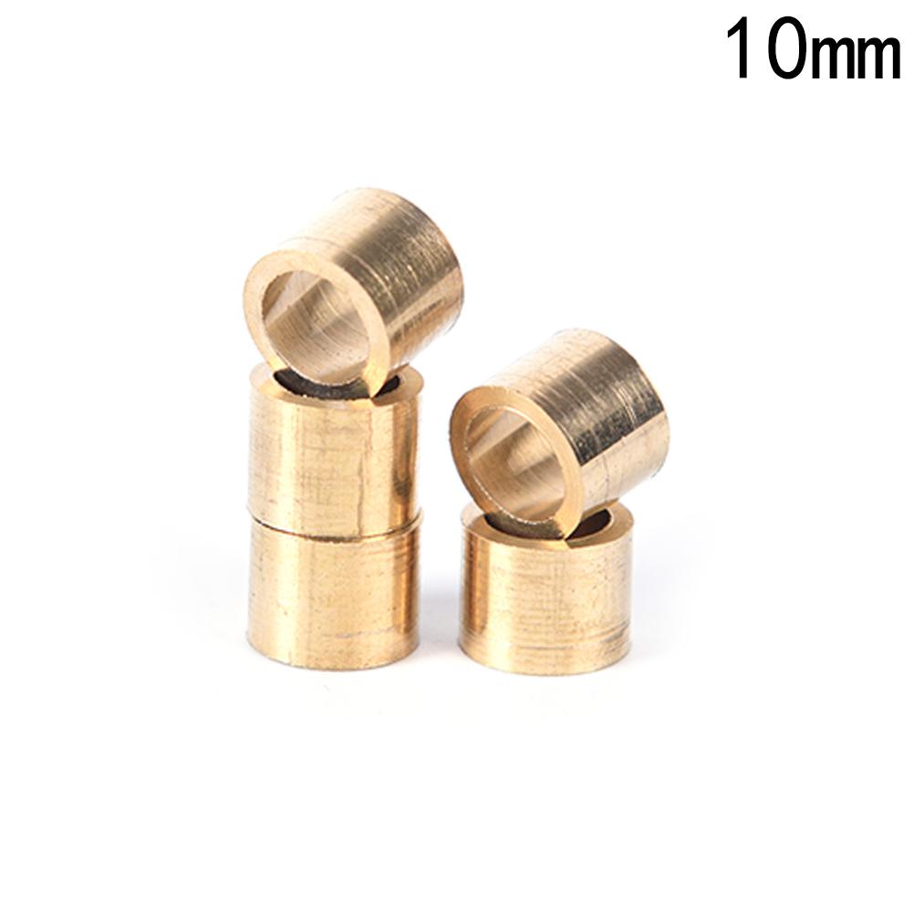 5 Stück Billard Snooker Kupfer-Ferrule Messing Snooker Pool Queue Reparaturwerkzeug Zubehör 9mm 10mm