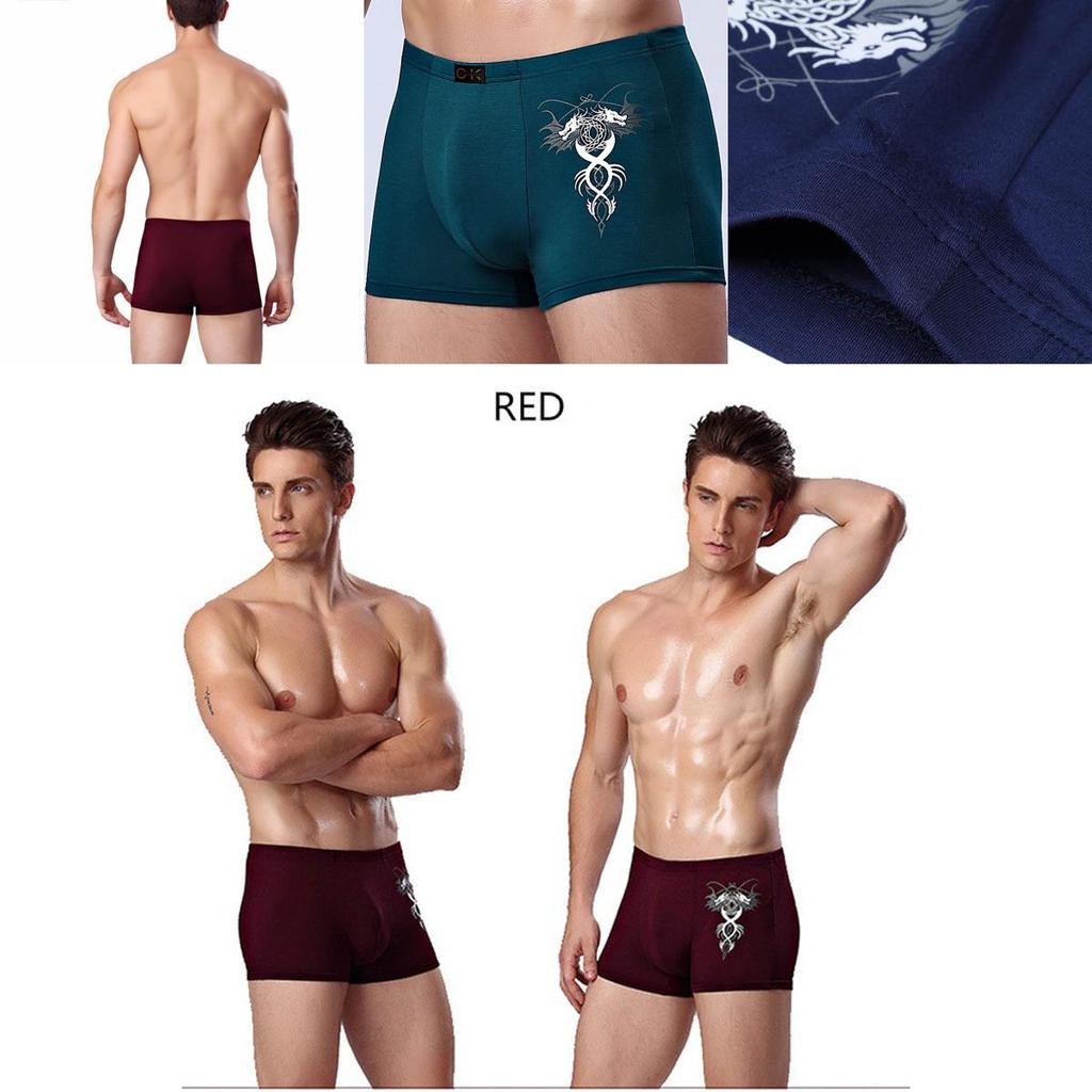 Premium Mens Boxer Homme Mid-waist Cueca Underwear For Comfort And Breathability