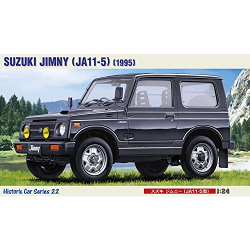 Hasegawa 1/24 Historic Car Series Suzuki Jimny JA11-5 Plastic Model Kit HC22