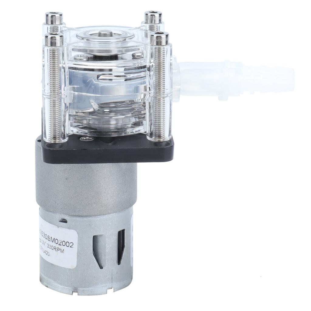 Peristaltic Pump Large Flow Ball Bearing Liquid Dosing Pumps with Silicone Tube 500mlmin G92812V