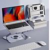 Laptop Stand Tablet Holder 360° Rotating Height Adjustable Metal Laptop Stand Portable Lightweight