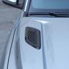Car Hood Air Vent Cover Trim For Toyota LC76 2007-2026 ABS Carbon Fiber Exterior Car Accessories