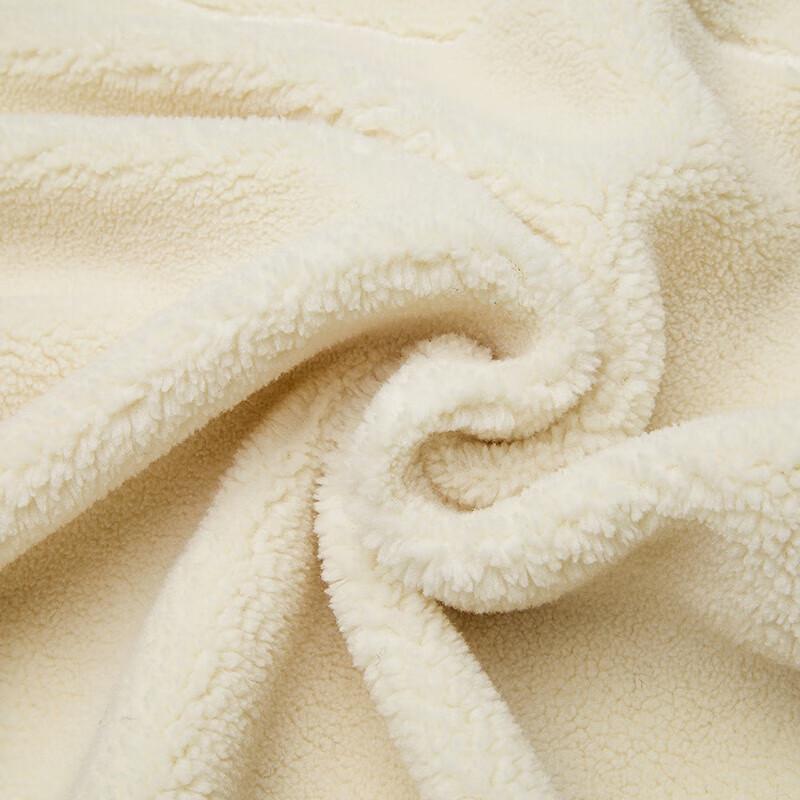 Kappa Unisex Stand Collar Teddy Fleece Jacket