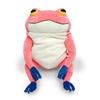 Shinada Global Mochi Series Mochikaeru Frog Pink 22 x 22 x 30cm Plush Frog Animal (Large) MOKR-0350P