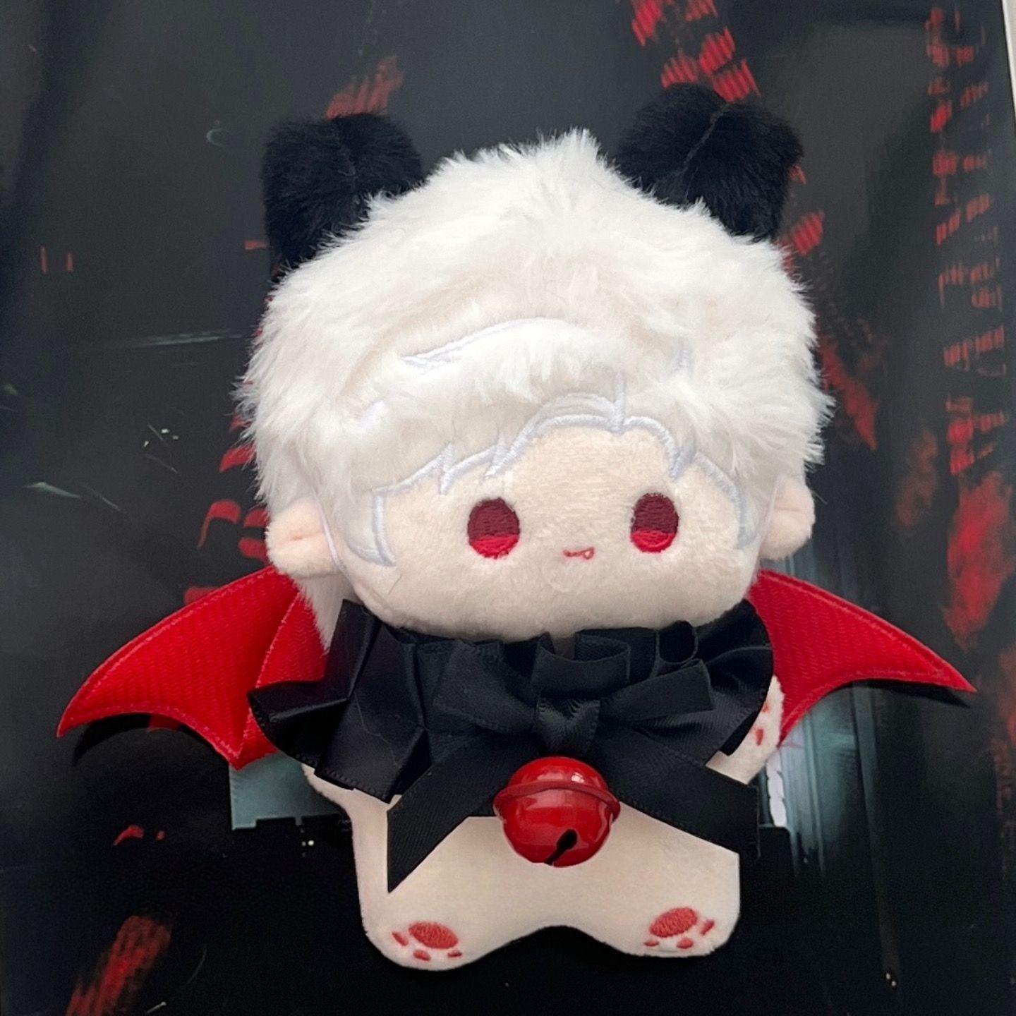 

Очаровательный набор плюшевых кукол Ангел-Дьявол 10 см с плащом, ушками и крыльями