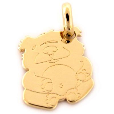 [K9331] - Επιχρυσωμένο μενταγιόν 'Marmotte'