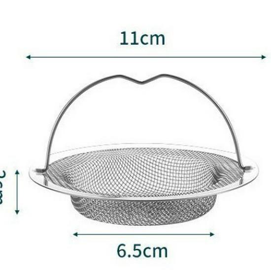 Filtru de păr pentru chiuvetă și cadă din oțel inoxidabil pentru bucătărie și baie