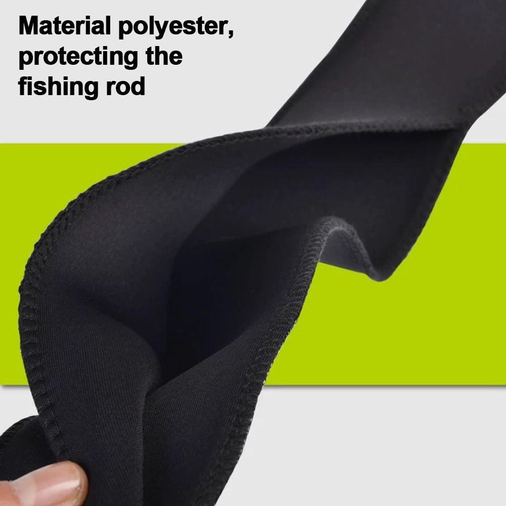 Elastic Fishing Rod Bag Folding Fishing Rod Protective Cover Multifunctional Lure Rod Bag