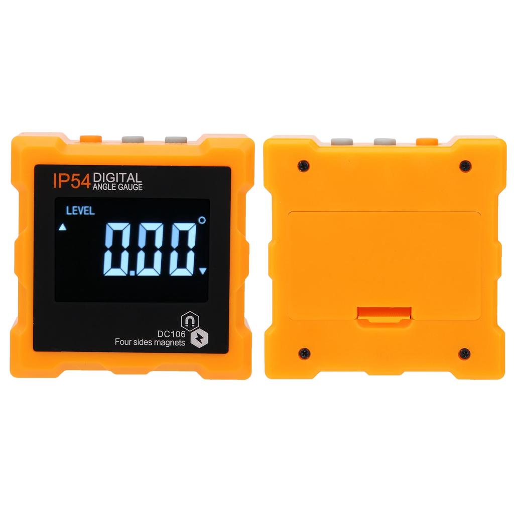 LCD Digital Protractor Angle Finder Meter Inclinometer IP54 with Magnetic Industrial Measurement