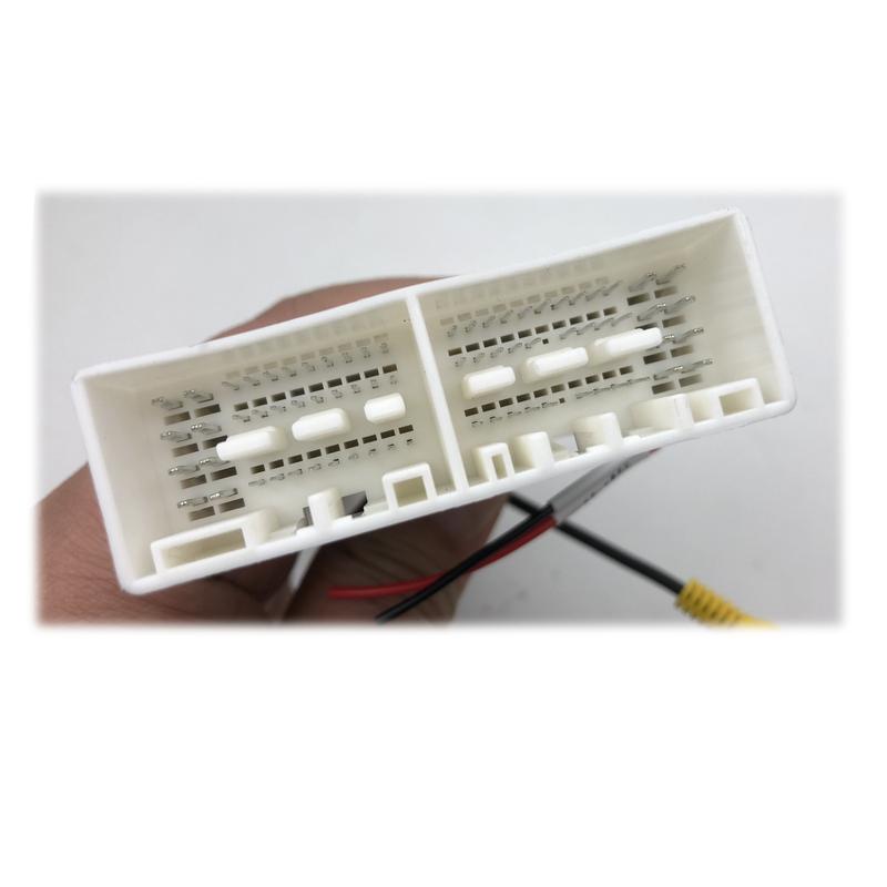 JIAYITIAN Rear View Camera Input Harness Cable For Hyundai Elantra 2017 2018 2019 RCA Video Plug Adapter Cable Kit factory radio