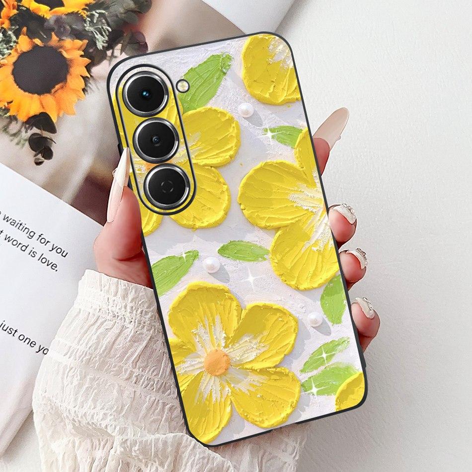 For Tecno Spark 40 Pro / 40 Pro+ Elegant Floral Butterfly Phone Case For Tecno Spark 40Pro Plus KM6 KM7 Soft Silicone TPU Cases