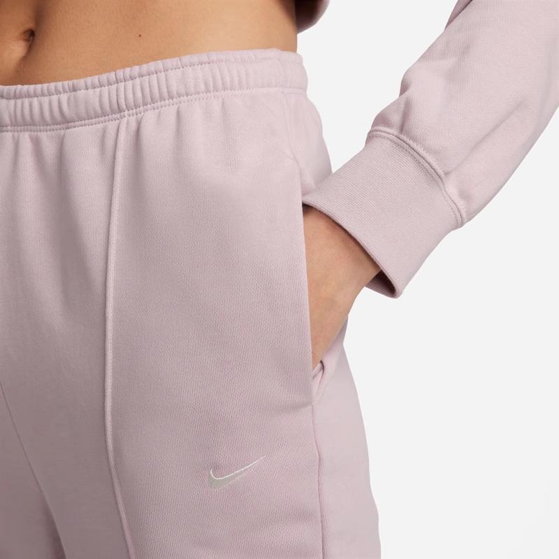 New Nike Knitted Sports Pants Women's Pink FN2435-019
