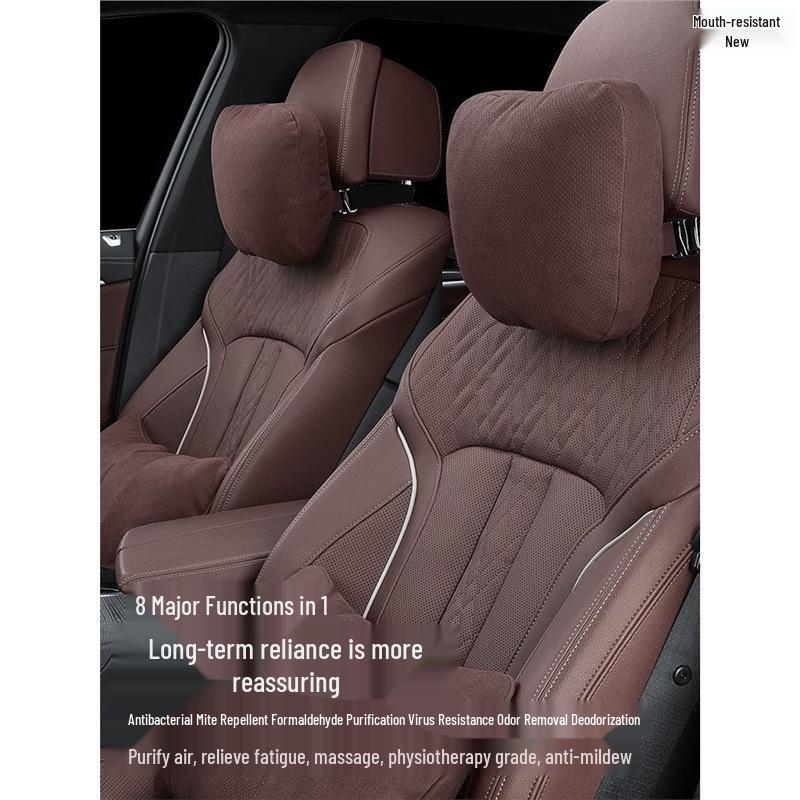 Car Headrest & Lumbar Support Pillow for Maybach and BMW