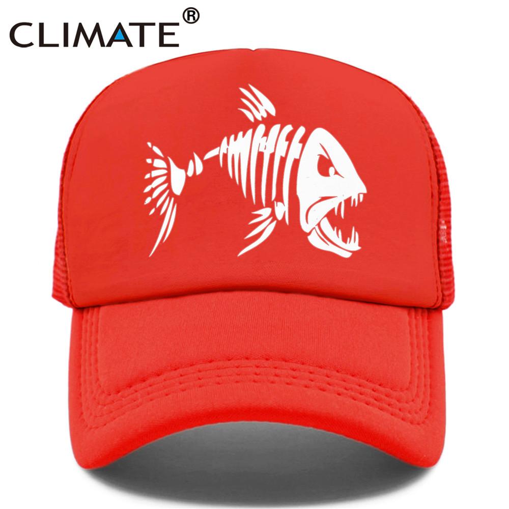 

CLIMATE Fishbone Trucker Кепка унисекс Рыбалка Скелет Рыбья кость Кепка Хип-хоп Бейсболки Летние рыболовные унисекс сетчатые кепки Шляпа для унисекс Adult 55to58cm Head