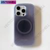 New Korean Pastel Gradient Magnetic Case for iPhone 11-16 Pro Max - Shockproof Soft Silicone Wireless Charging Ready