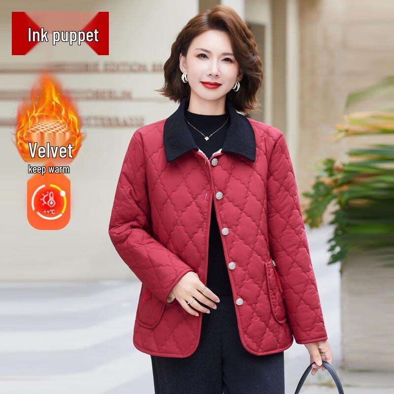 

Women s Padded & Fleece-Lined Winter Jacket 5XL