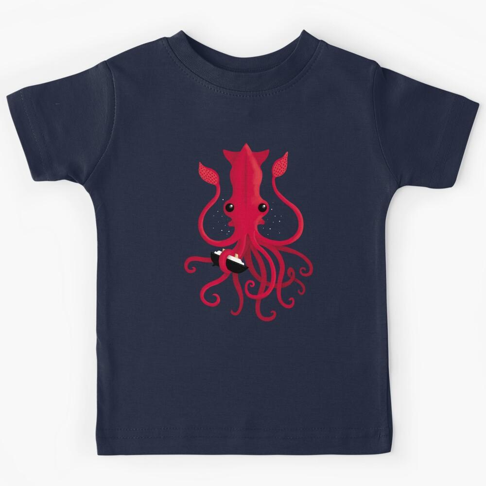 Kraken Attaken Kids T-Shirt