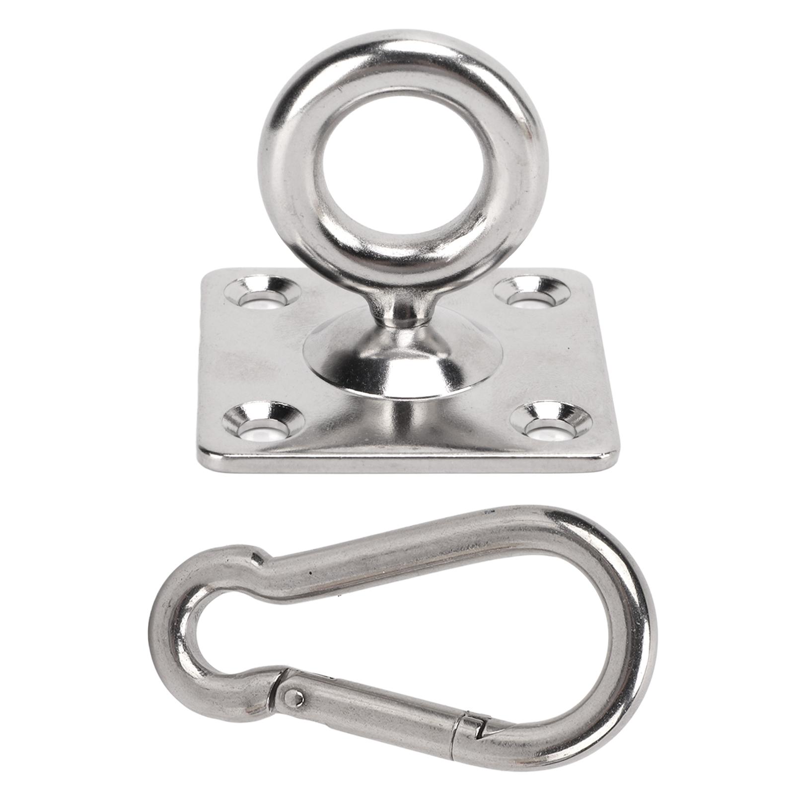 

Suspended Ceiling Wall Mount U Shaped Hooks Heavy Duty Hammock Hook Metal Base for Swing