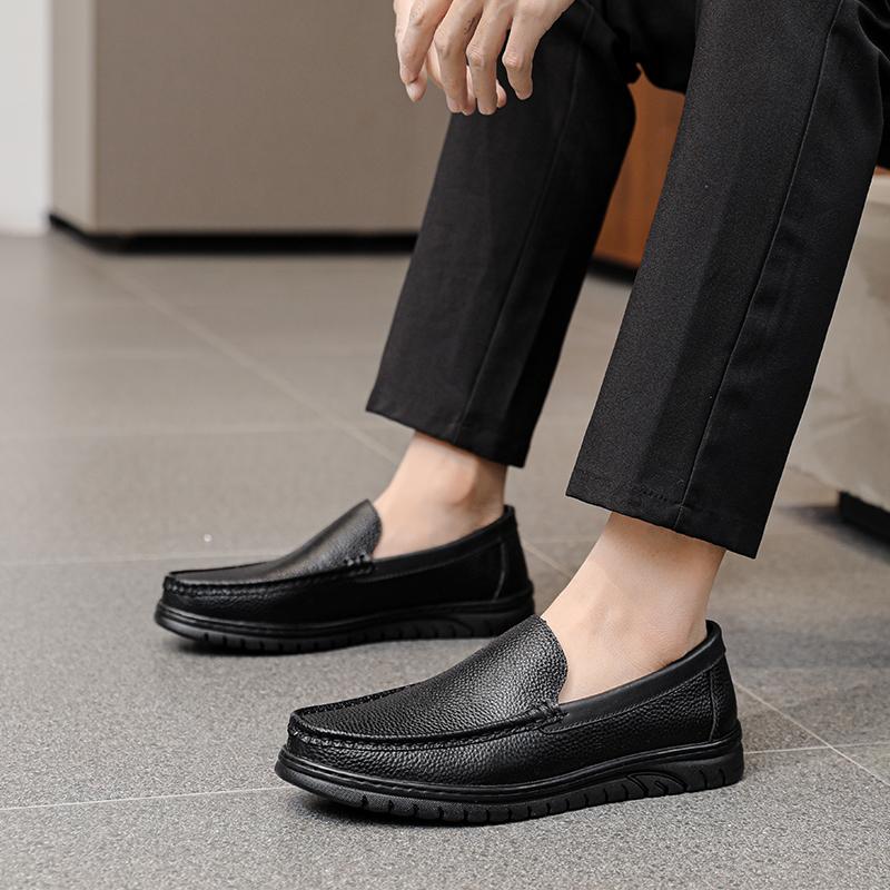 Official Social Shoes Men Casual Business Spring Autumn business Shoes Man Party New Elegant and Classic Black Suis dreess shoes