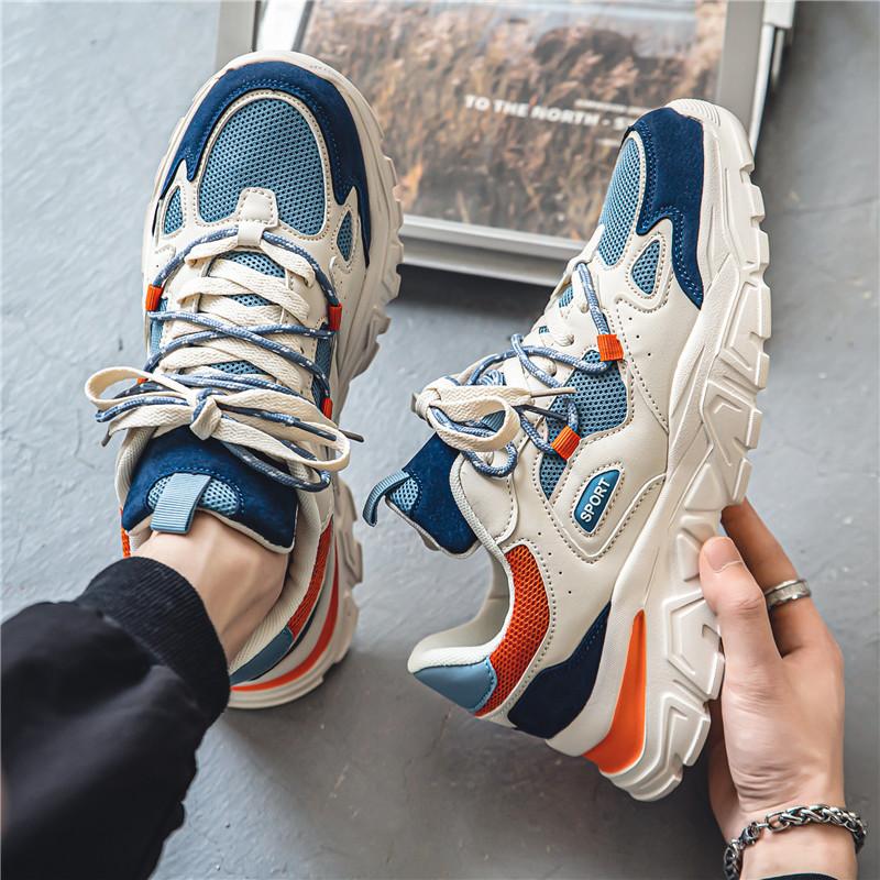 Ανδρικά Παπούτσια Τρεξίματος Χοντρή Σόλα Διχτυωτά Αναπνέοντα Αθλητικά Casual Υποδήματα Μοντέρνα Εξωτερικού Χώρου Παπούτσια Πεζοπορίας Ενηλίκων Νέα 39-44