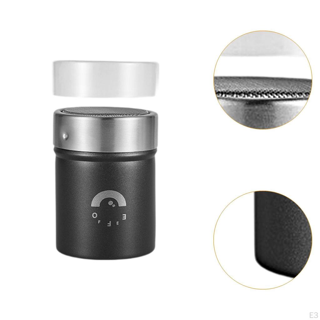 Flour Sifter and Sugar Shaker with Lid for Cooking Baking