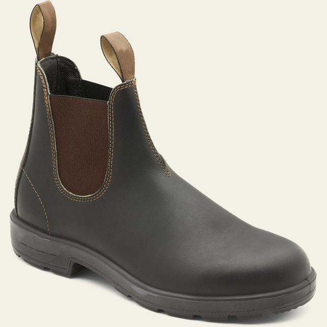 Men New Fashion Pu Leather Slip -On Ankle Boots Pointed Toe Low Heel Shoes Male Casual Classic Retro Style Chelsea Boots 35 -49