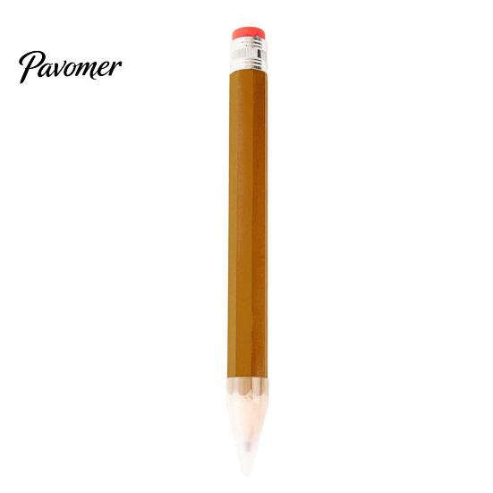 Large Stationery Prop Giant Pencil, Extra Wood Novelty Prop, Smooth Writing Wooden Pencil Stationery, for Carpentry And Party Favors Refillable