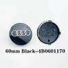4 stk. For Audi A1 A3 A4 A5 A6 A7 4 stk. 60/61/68/69 mm Bilfelg Senterkapsel Felgkapsel C7 C6 C5 B5 B6 B7 B8 B9 D3 Q3 Q5 Q7 TT