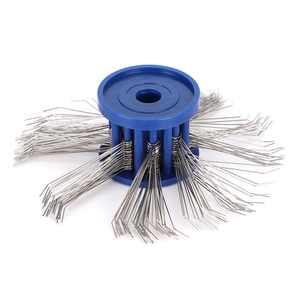 Texturning Polishing Brush 0.3mm Wire Jewelry Brush Making Tool with Hook