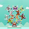 Puzzle Wooden Dali Three Kingdoms Stacked High Building Blocks Exercise Balance Hands-on Ability Early Childhood Education Enlightenment Toys