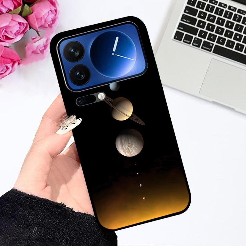 Silikonhülle für Xiaomi 17Pro/17 Pro Max Stoßfeste Handy-Rückseite Niedliche Bemalte Fundas für Xiaomi17 Pro Max Weiche TPU-Schale