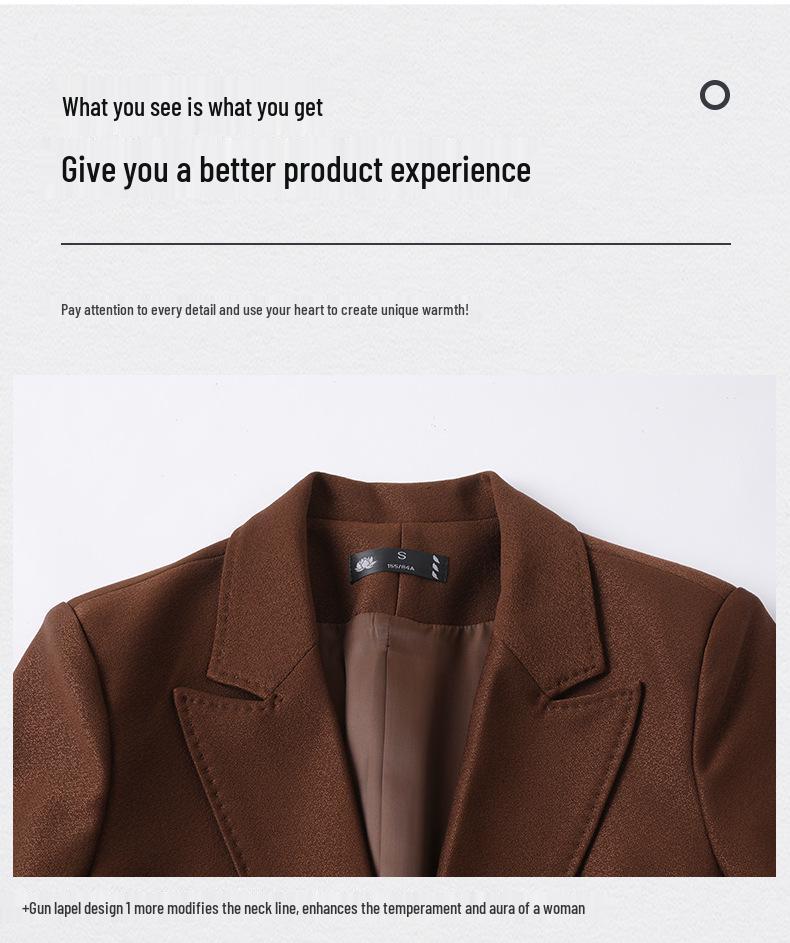 Conjunto de Traje Rojo para Mujer - Otoño/Invierno 2023 Estilo Profesional