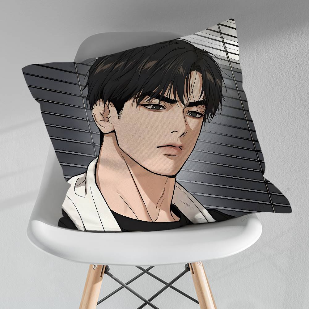 Comics JJoo JJaekyung Various Sizes Square Pillow Case For Car Home Bedchamber Decor Birthday Gift