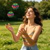 Hand Knitted Hacky Sacks Colorful Crochet Footbag Juggling Balls for Beginners Soft Stress Reliever