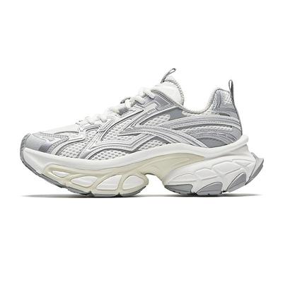 Women's Millennium Retro Y2K Chunky Dad Shoes Ivory White Light Grey Cream 122618899-2