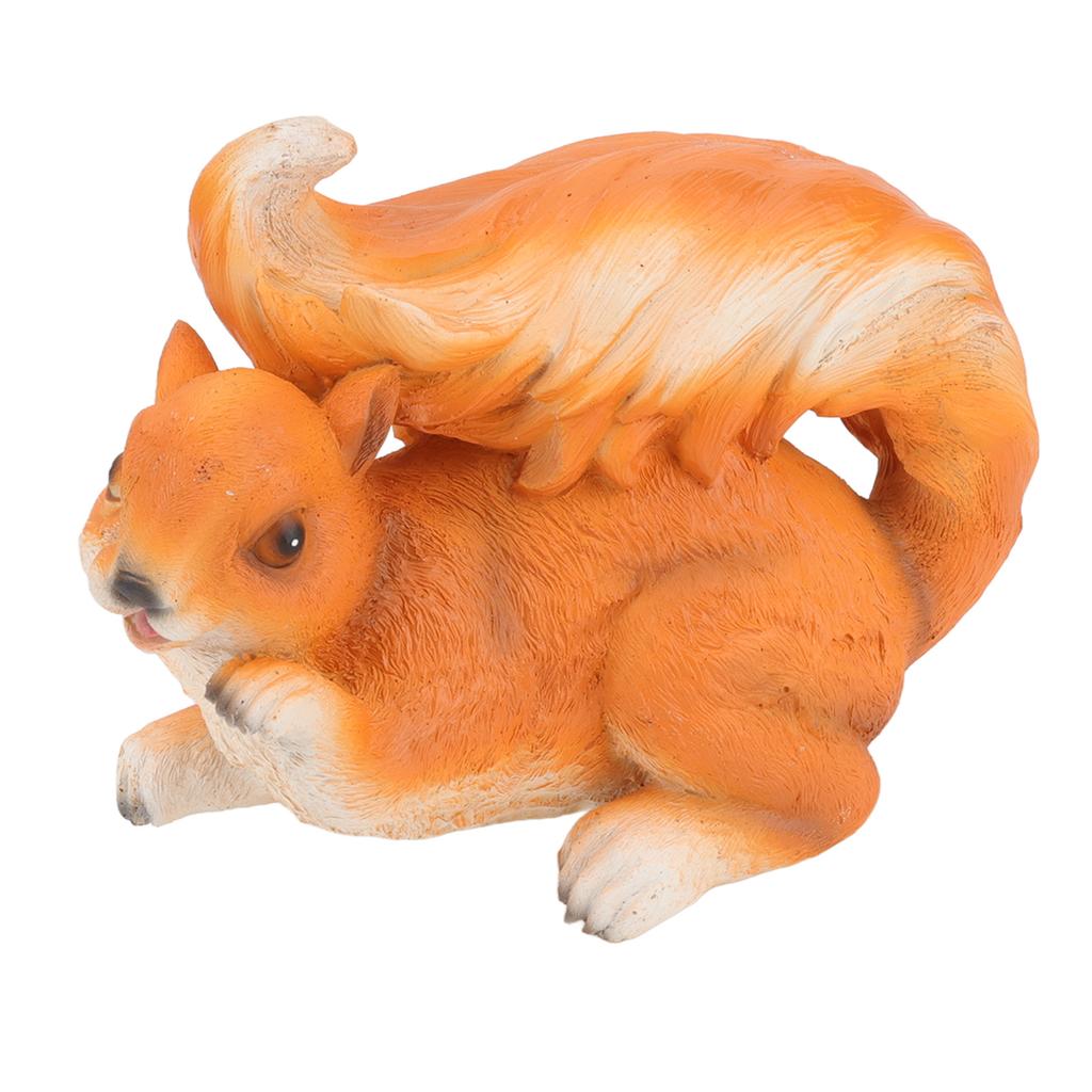 Resin Squirrel Figurine Statue Garden Landscape Decoration Animals Ornaments for Scenic Spots Courtyards Climbing Trees