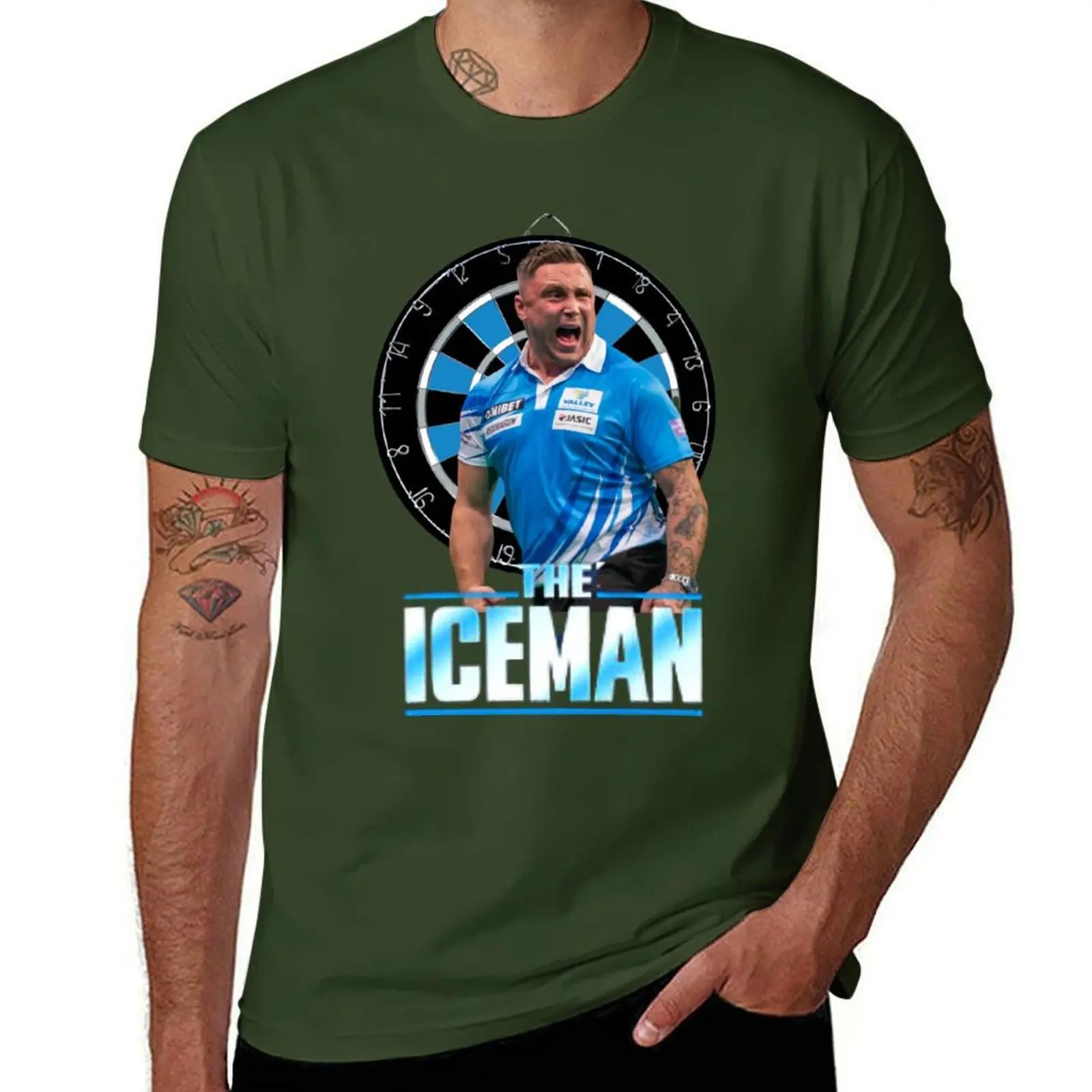 

Gerwyn price Darts -Wales The Iceman Darts PDC 2022- the ice man Gerwyn price T-Shirt for a boy quick-drying Men s t shirts S