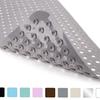 Pvc Shower Mat With Suction Cups For Bathroom Antislip Safety Nonslip Design