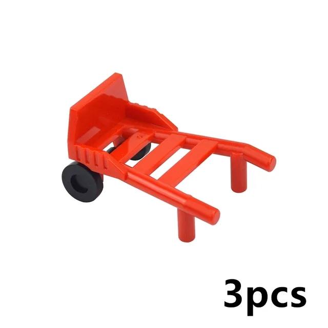 City Friend Furniture MOC Parts Tree Desk billiard Ball Sofa Wardrobe Bathroom Parts Building Block DIY House Scenes Accessories