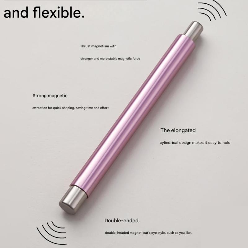 Innovative Magnetic Pen Cats Eye Magnets Set For DIY Cats Eye Nail Art And Gel Polishing Styling Tool for Nail Artists