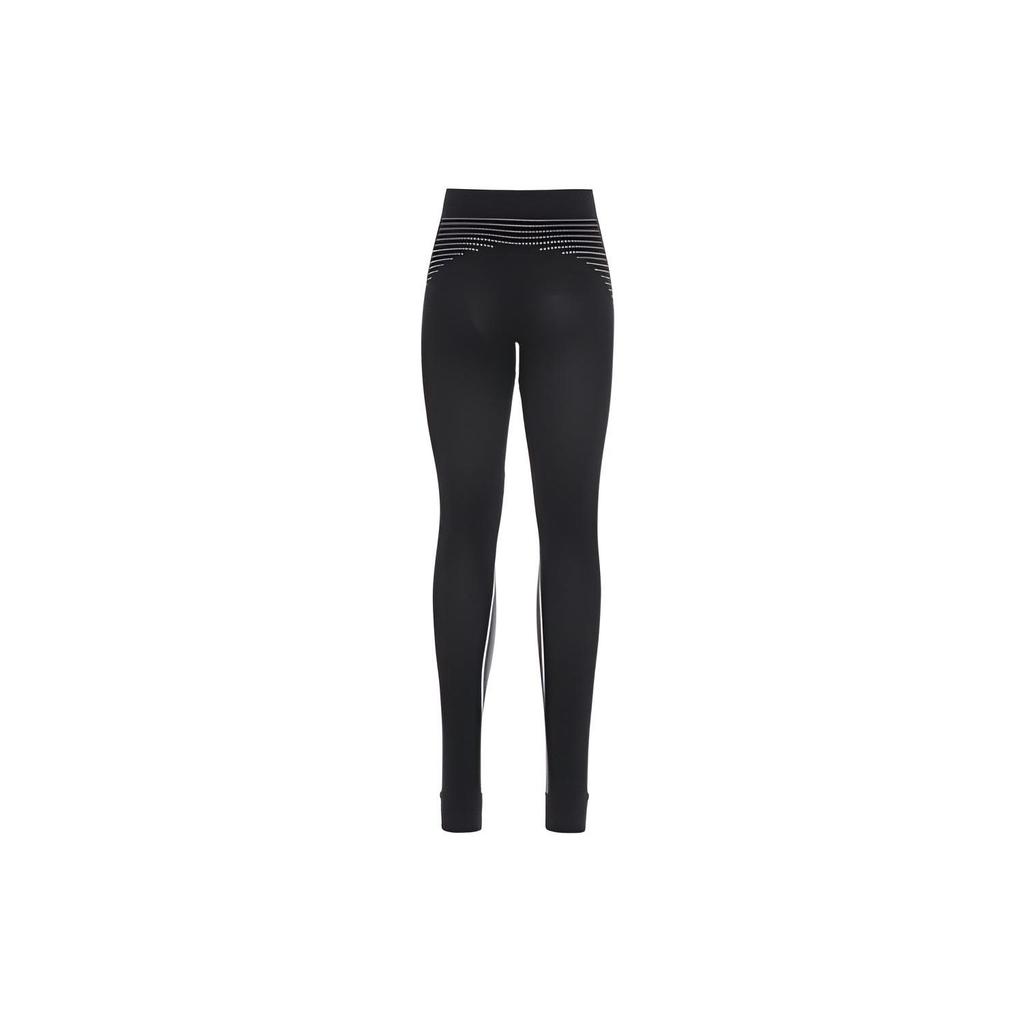 Off-White Athleisure Seamless Leggings Black/White Women Bottoms OWVG020R21KNI0011001