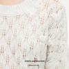 Veromoda Beaded Butterfly Crochet Knit Top