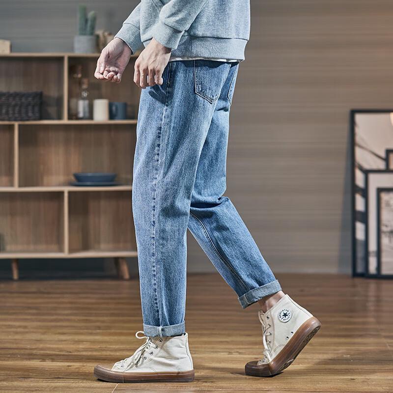 TonLion Men's 2023 Small Straight-Leg Denim Jeans