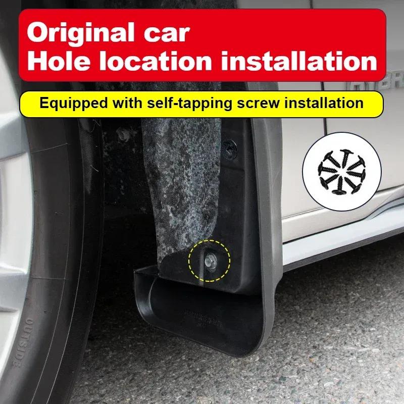 Soft Mud For Subaru Legacy 2009- Fender Mudguard Mud Flaps Guard Splash Front Rear Flap Mudguards Car Accessories