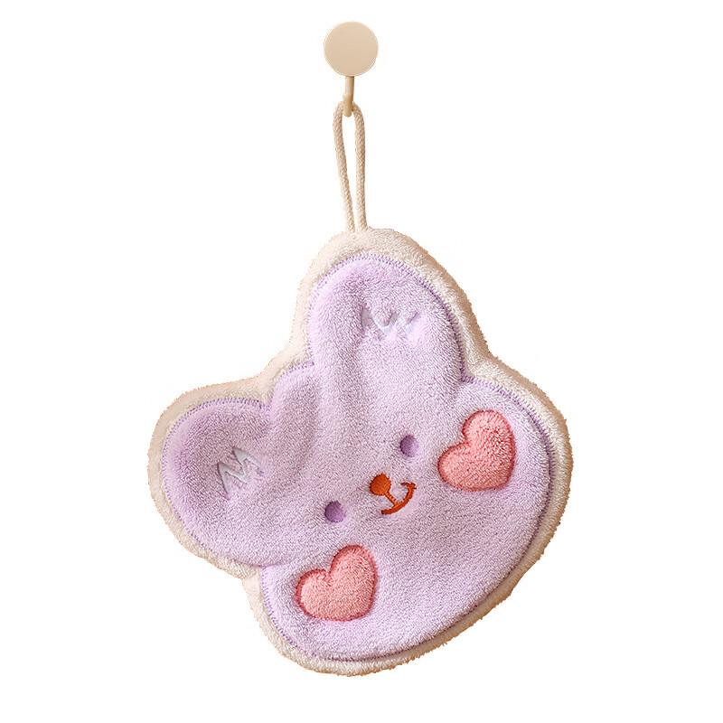 

BILOV Coral Fleece Bear Hanging Hand Towel Set